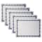 Better Office Products Certificate Paper, Blue Border, Letter Size, Specialty Award, Diploma Certificate Paper, 100PK 64002 - alternate 1